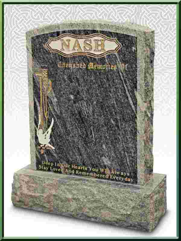 Headstone Kuppham Green Granite